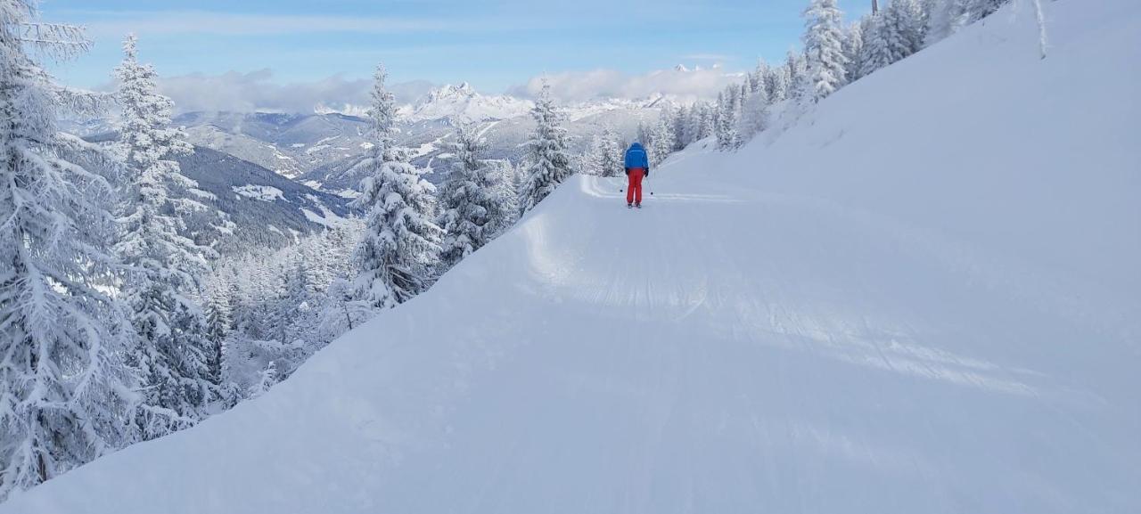 Michis Aparthotel Flachau Bagian luar foto
